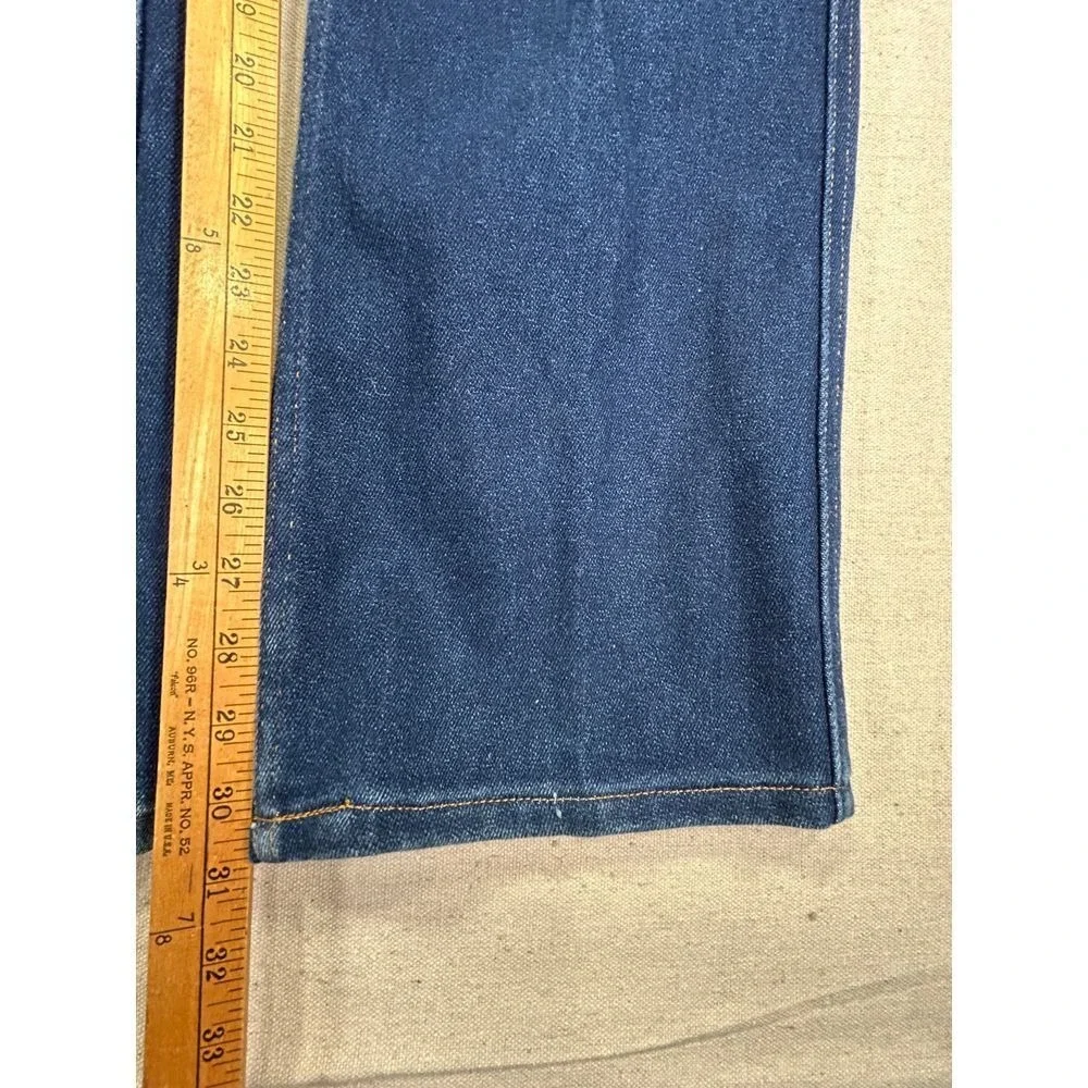 Levi's Vintage Orange Tab Mens 38 Dark Denim Blue Jeans Straight Leg‎ OrangeTab